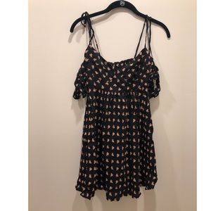 Blue Life floral mini dress - XS